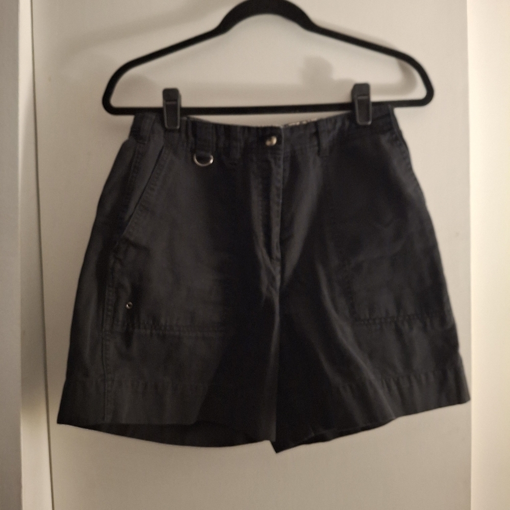 Bay Studio Khakis Women's Black Cargo Shorts